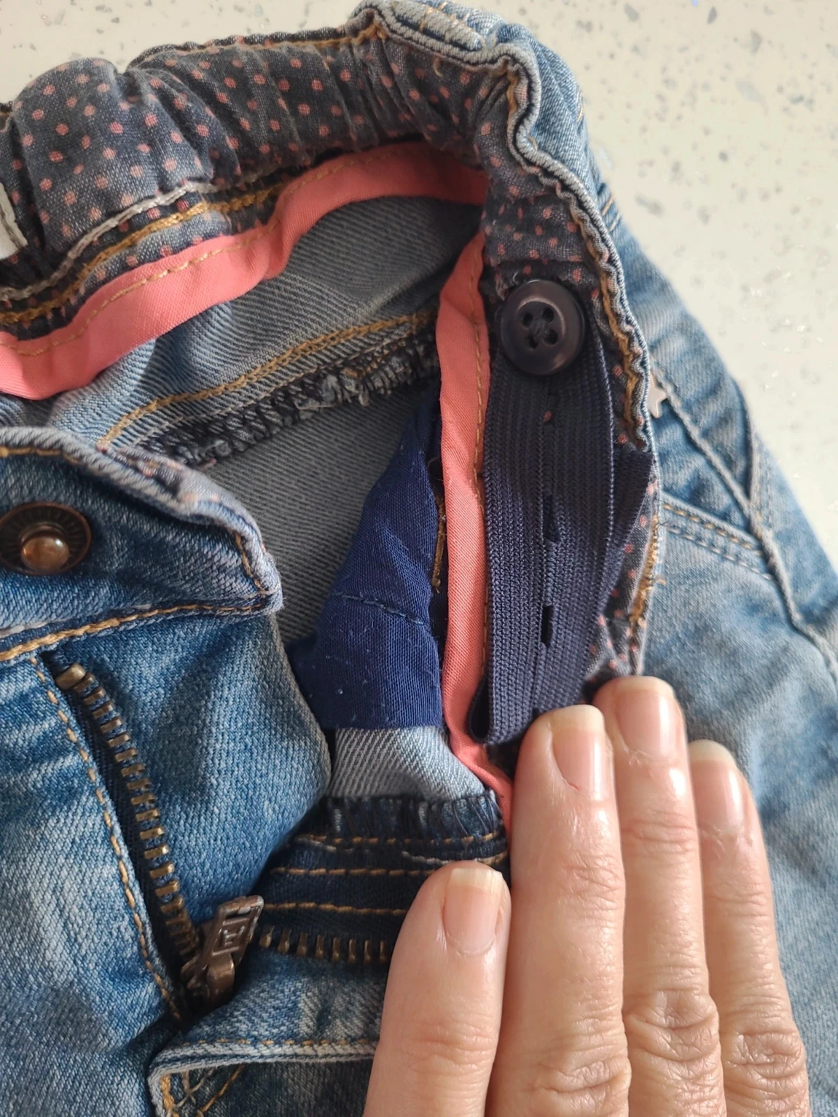 Pantalón corto de mezclilla para niña – photo 4